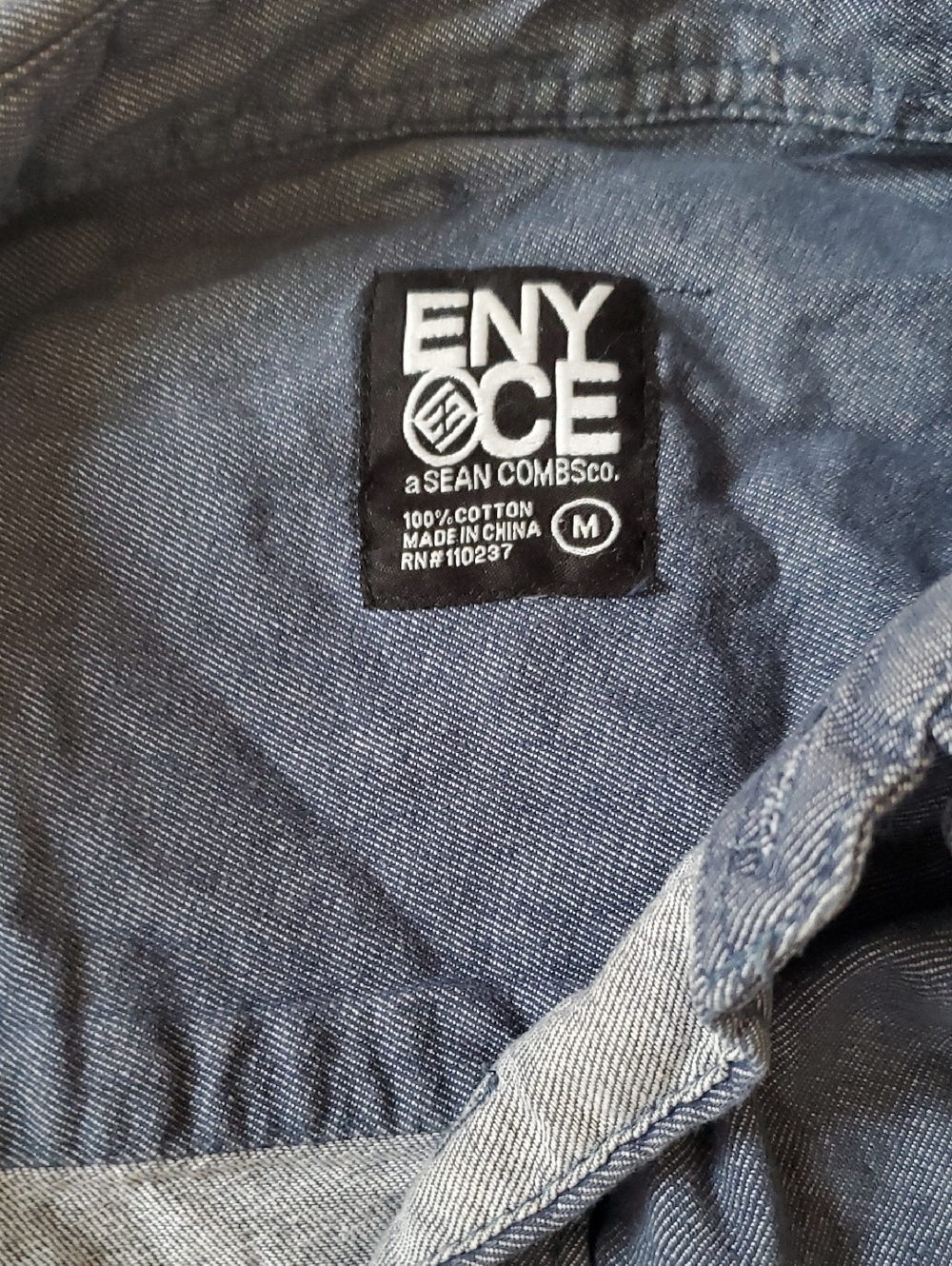 Enyce Men's Dark Blue Denim Jeans